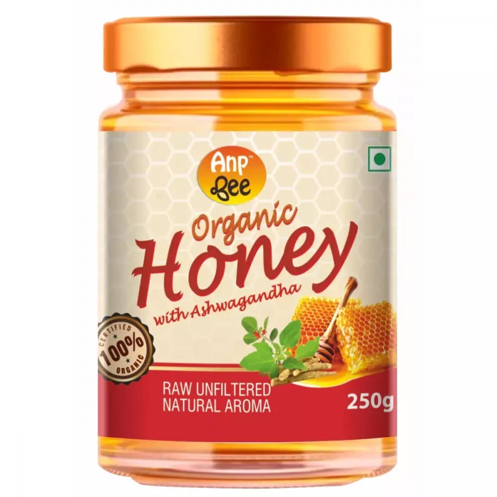 Anp Bee Organic Honey Ashwagandha 250 g Main Image
