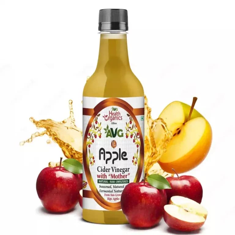 AVG Apple Cider Unfiltered Mother Vinegar 500 ml bottle