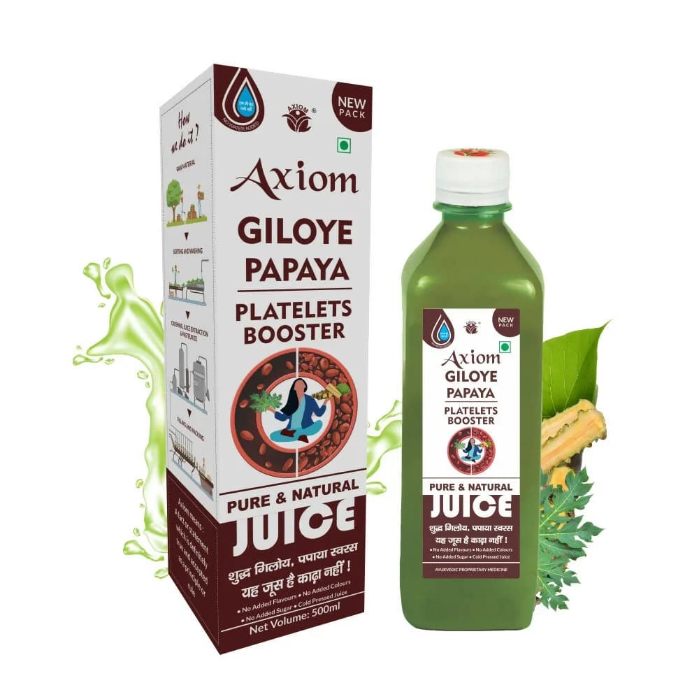 Axiom Ayurveda Giloye Papaya Juice 500 ml Main Image