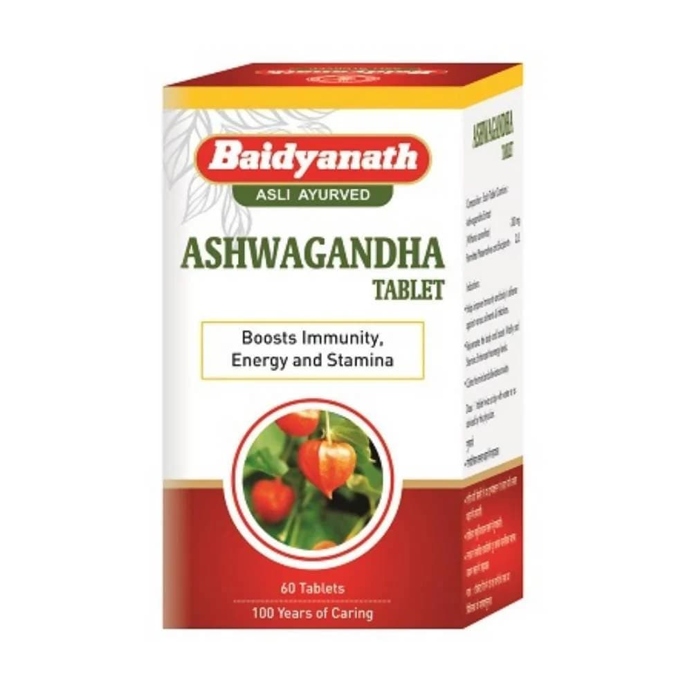 Baidyanath Ashwagandha 60 Tablet Main Image