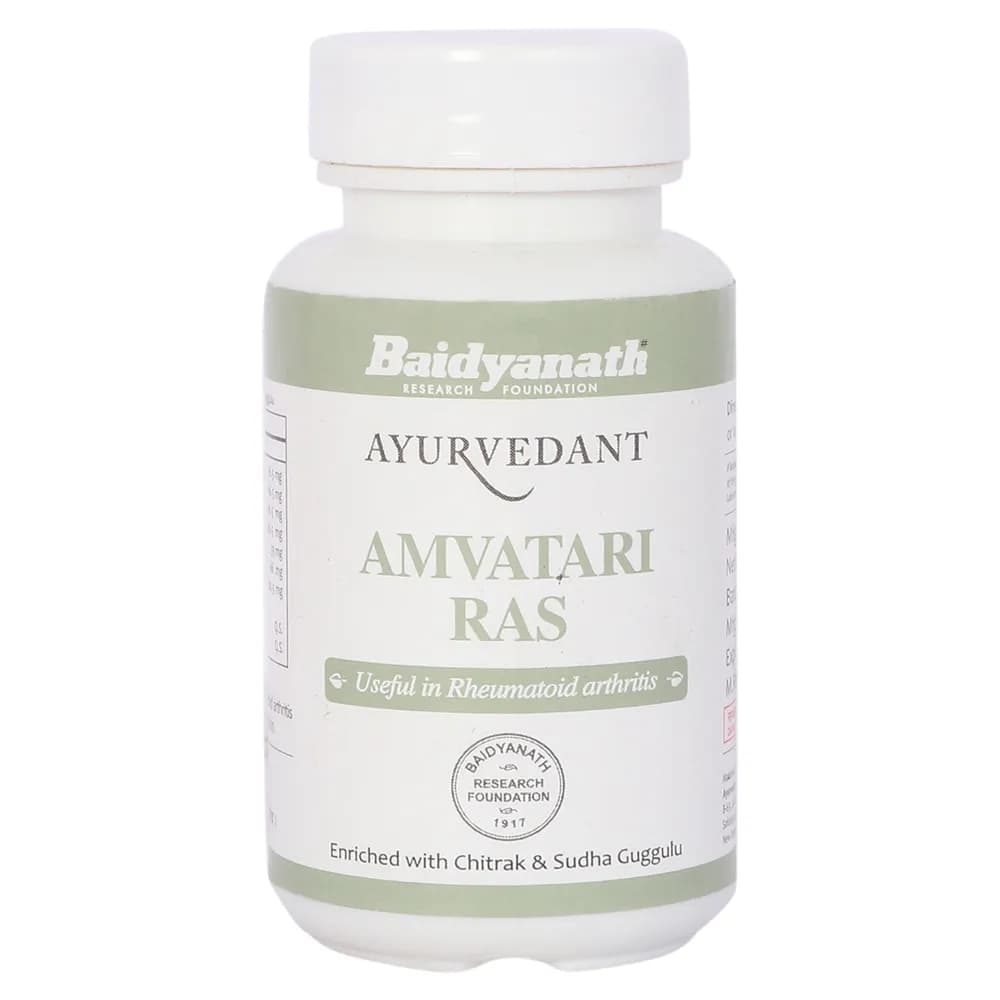 Baidyanath ayurvedant amvatari ras 40 tablets shopindianproductsa