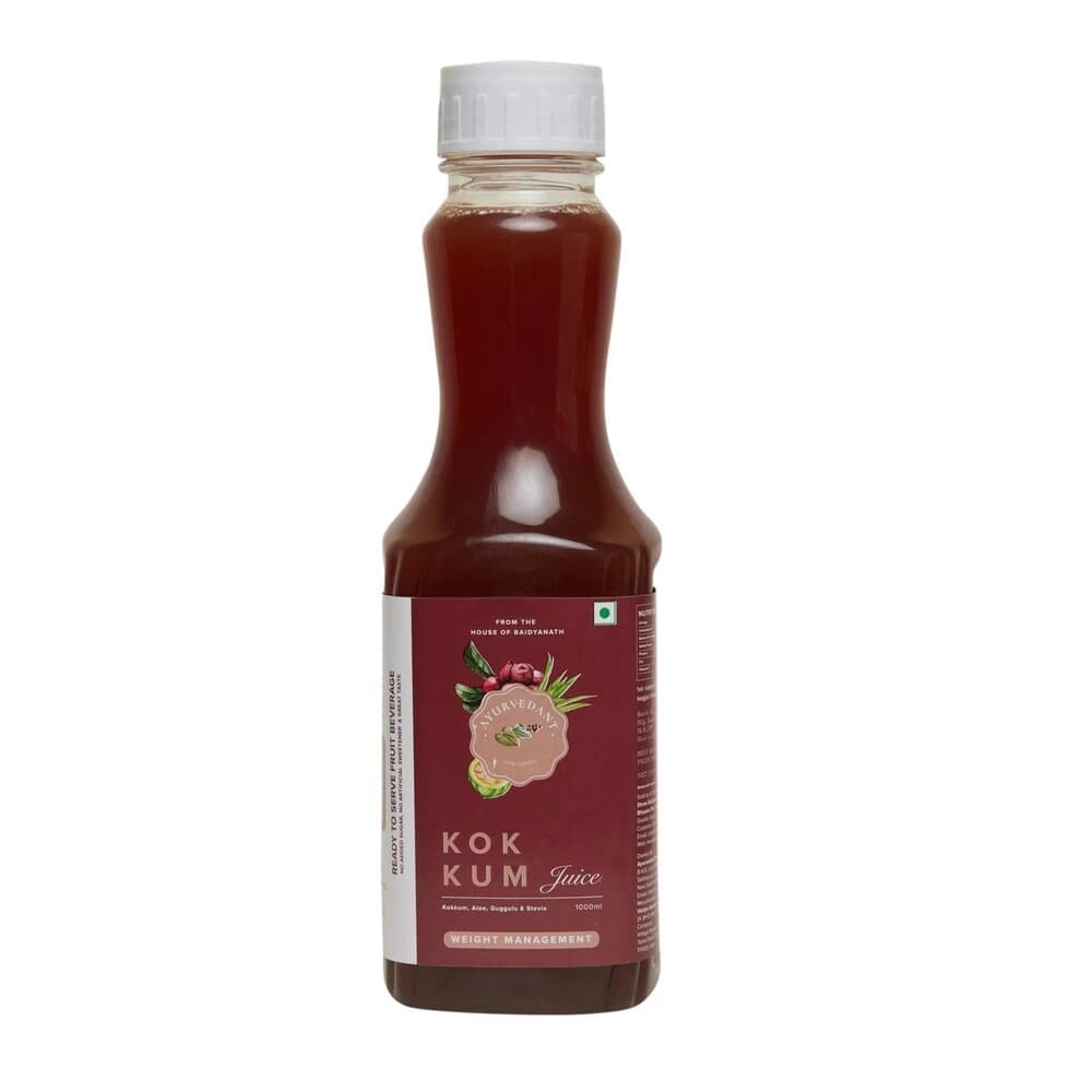 Baidyanath Ayurvedant Kokkum Juice 1 L bottle