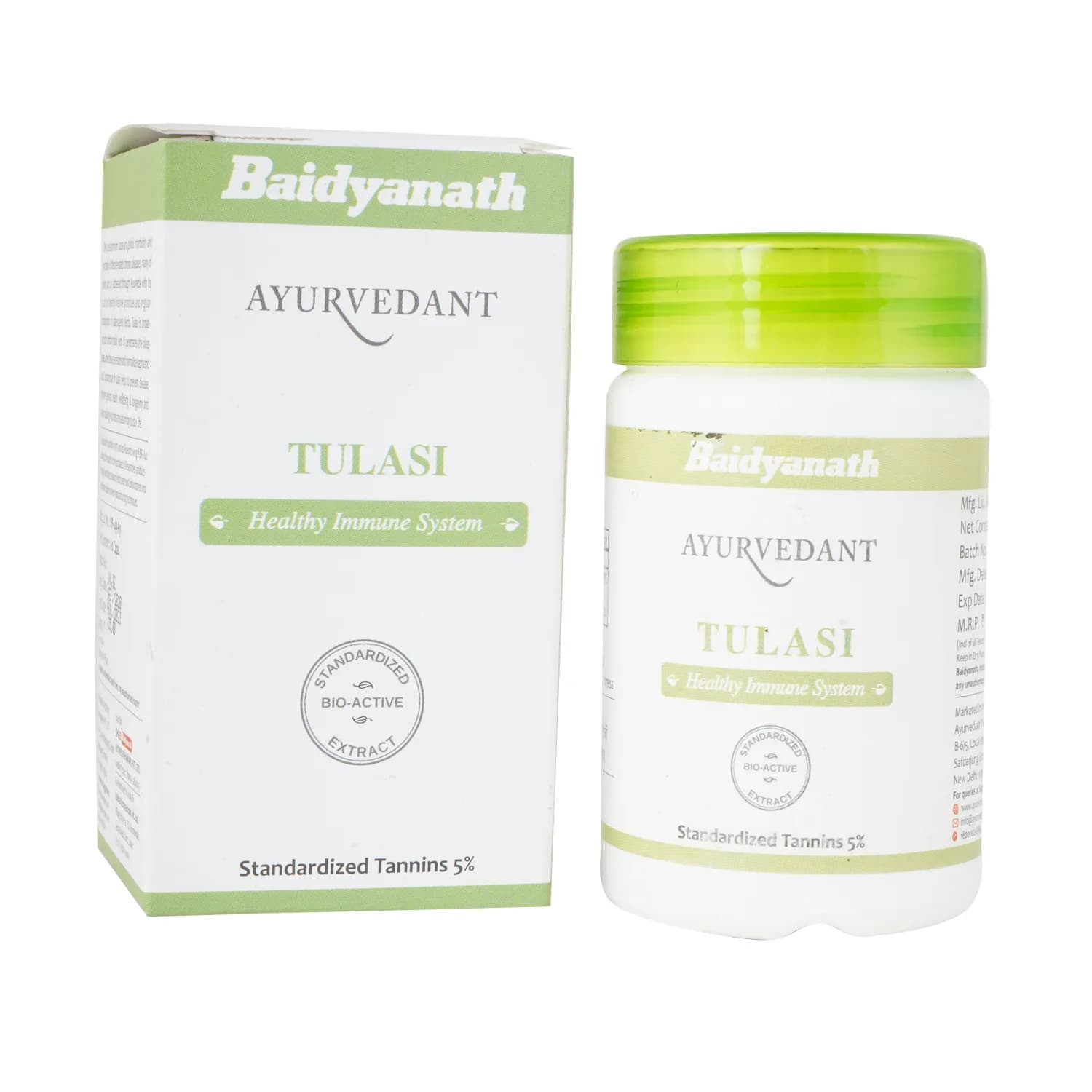 Baidyanath ayurvedant tulsi 60 capsule shopindianproductsa
