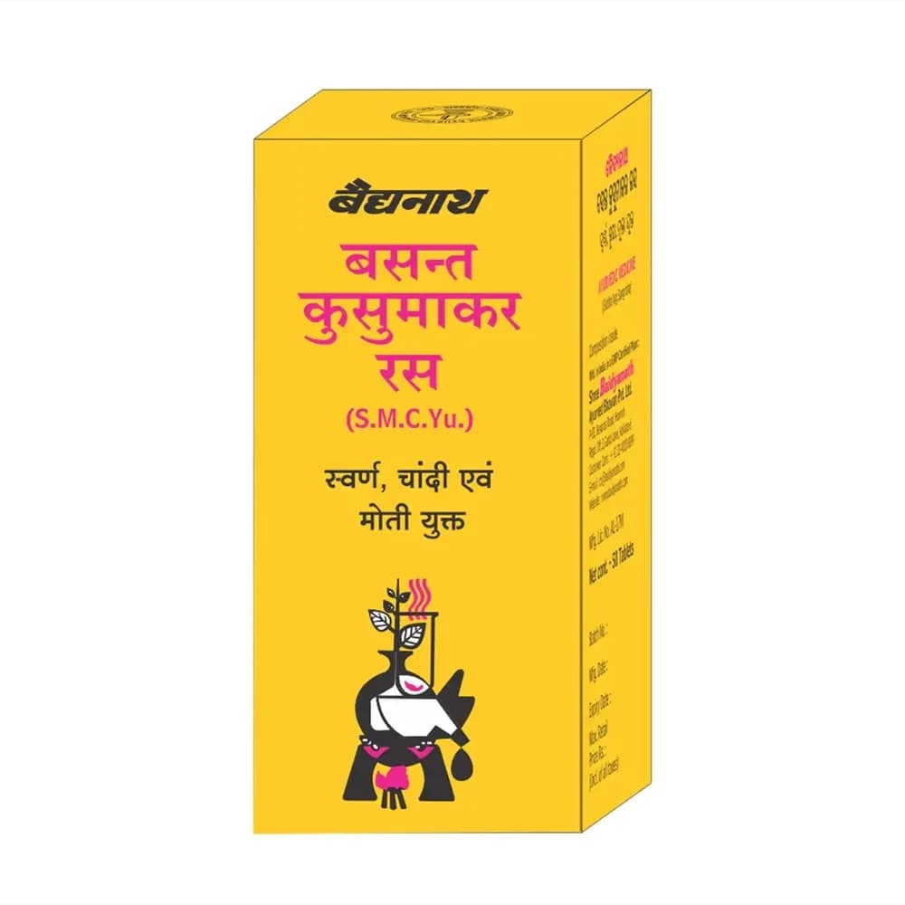 Baidyanath Basantkusmakar Ras 10 Tablets Main image