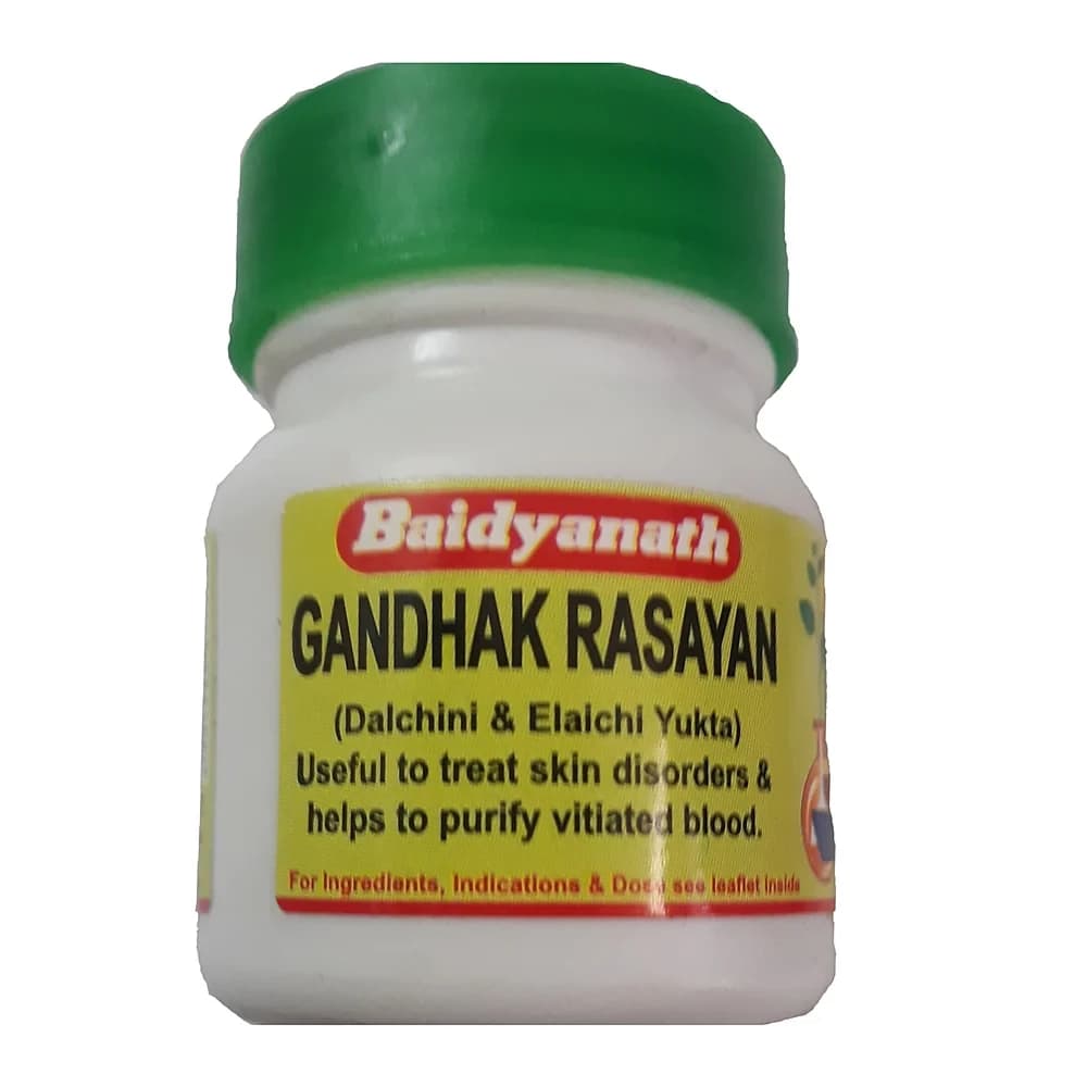 Baidyanath Gandhak Rasayan Tab 40 Tablets Main Image