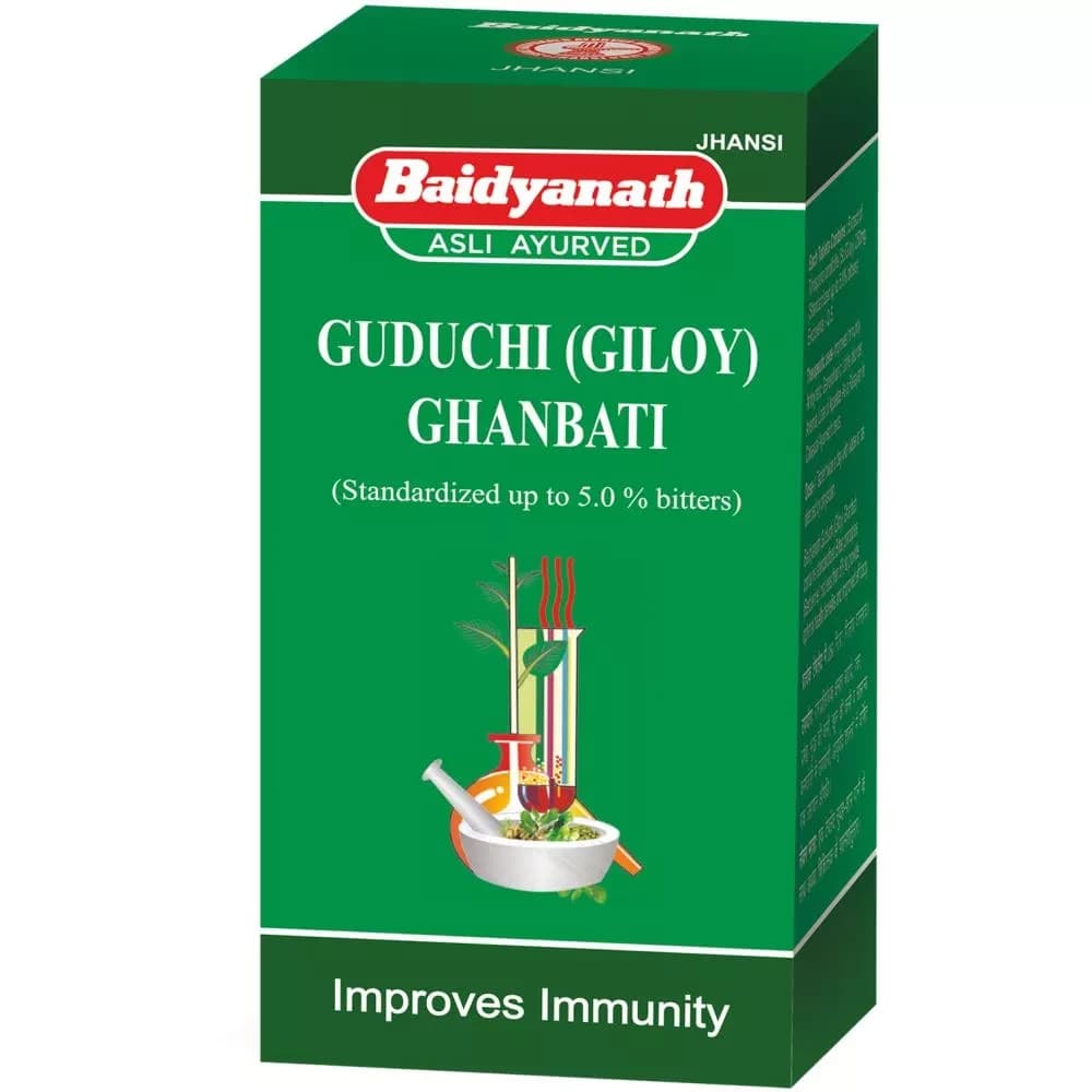 Baidyanath Guduchi Giloy Ghanbati 60 Tablets main image