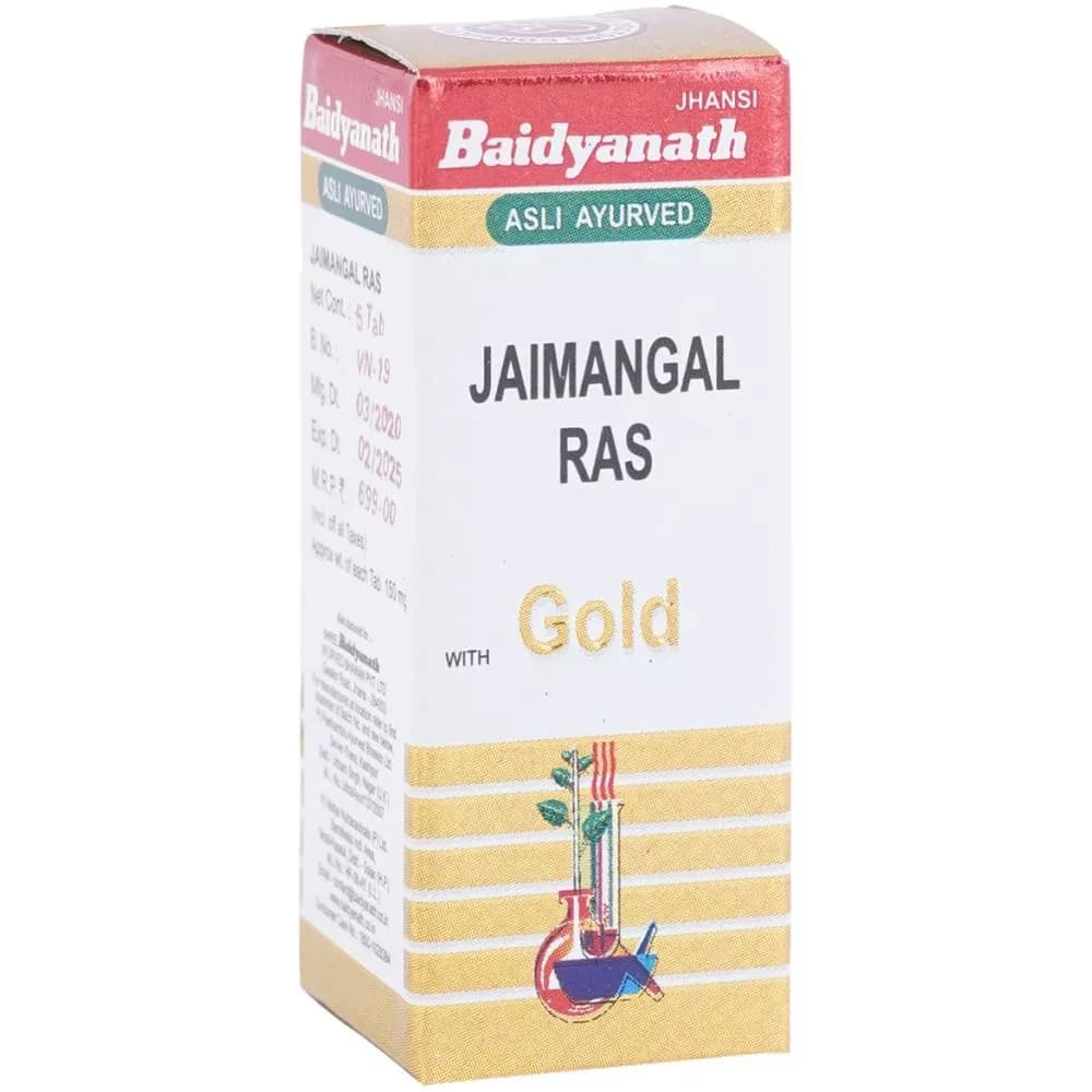 Baidyanath Jaimangal Ras (Swarna Yukta) 5 Tablets main image