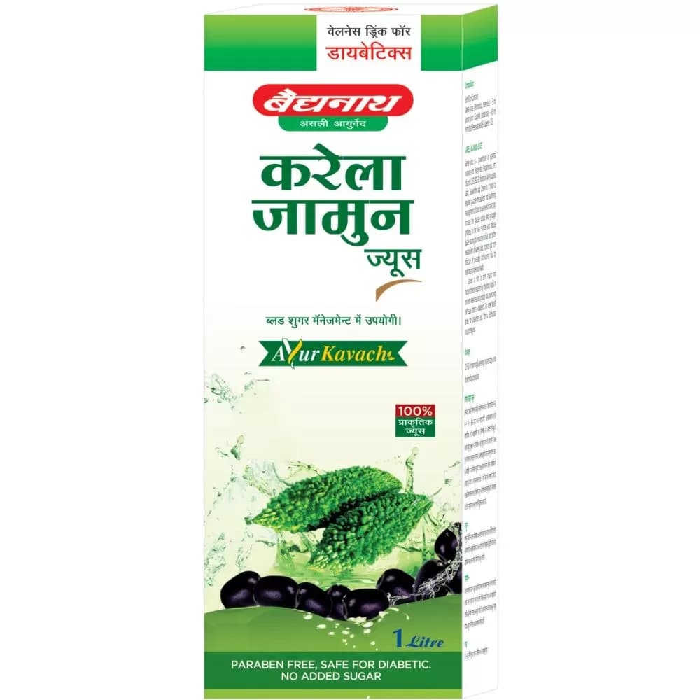 Baidyanath Karela Jamun Juice 1 L bottle