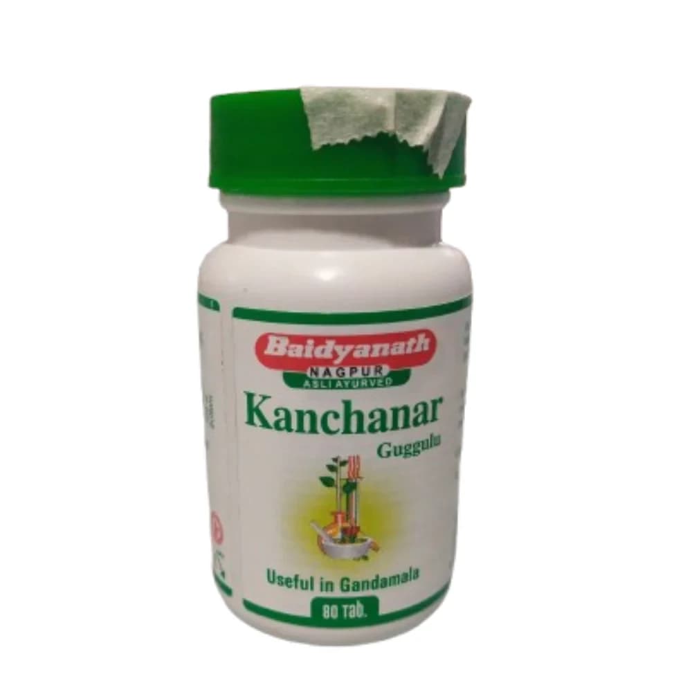 Baidyanath Nagpur Kanchnar Guggulu 80 Tablets Main Image