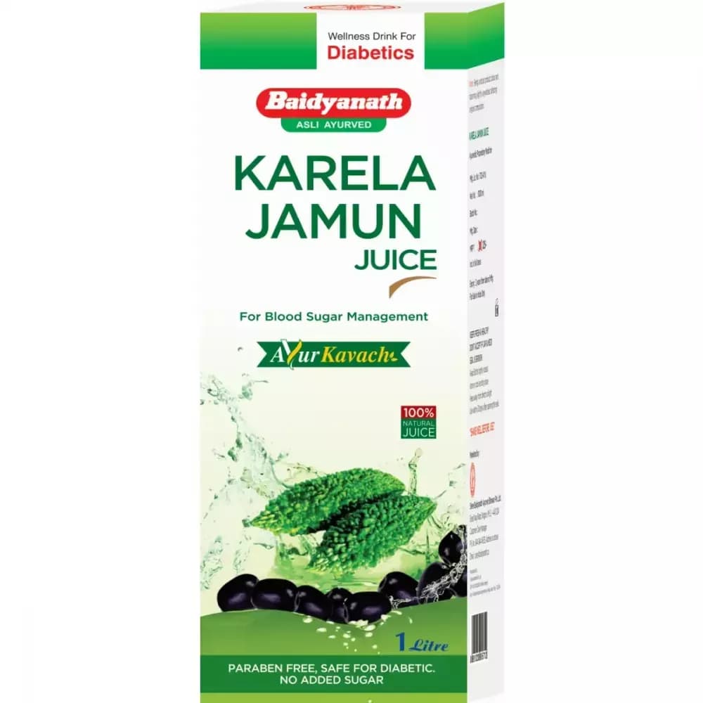 Baidyanath (Nagpur) Karela Jamun Juice 1 L Main Image