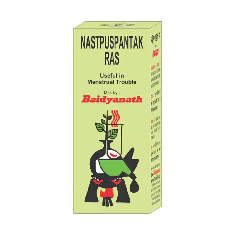 Baidyanath Nashtpushpantak Ras 40 Tablet main image