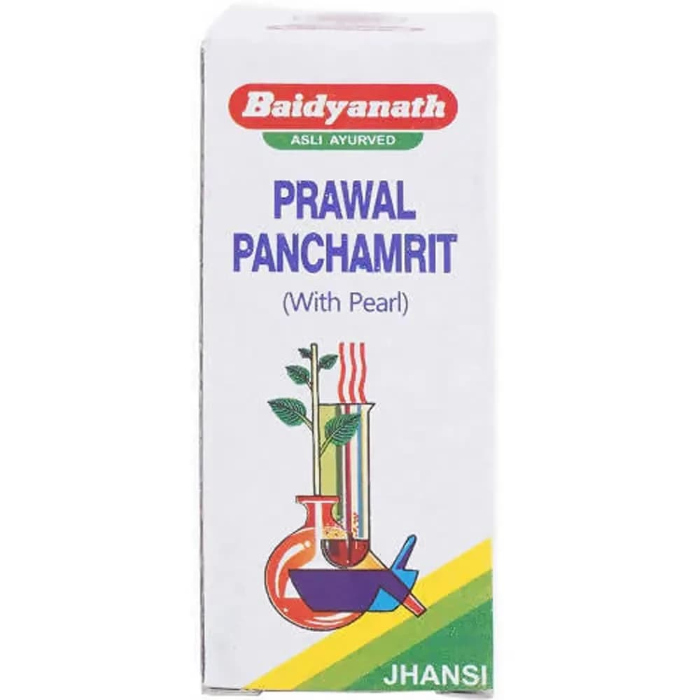Baidyanath Prawal Panchamrit Tablets (Moti Yukta) Tablets main image