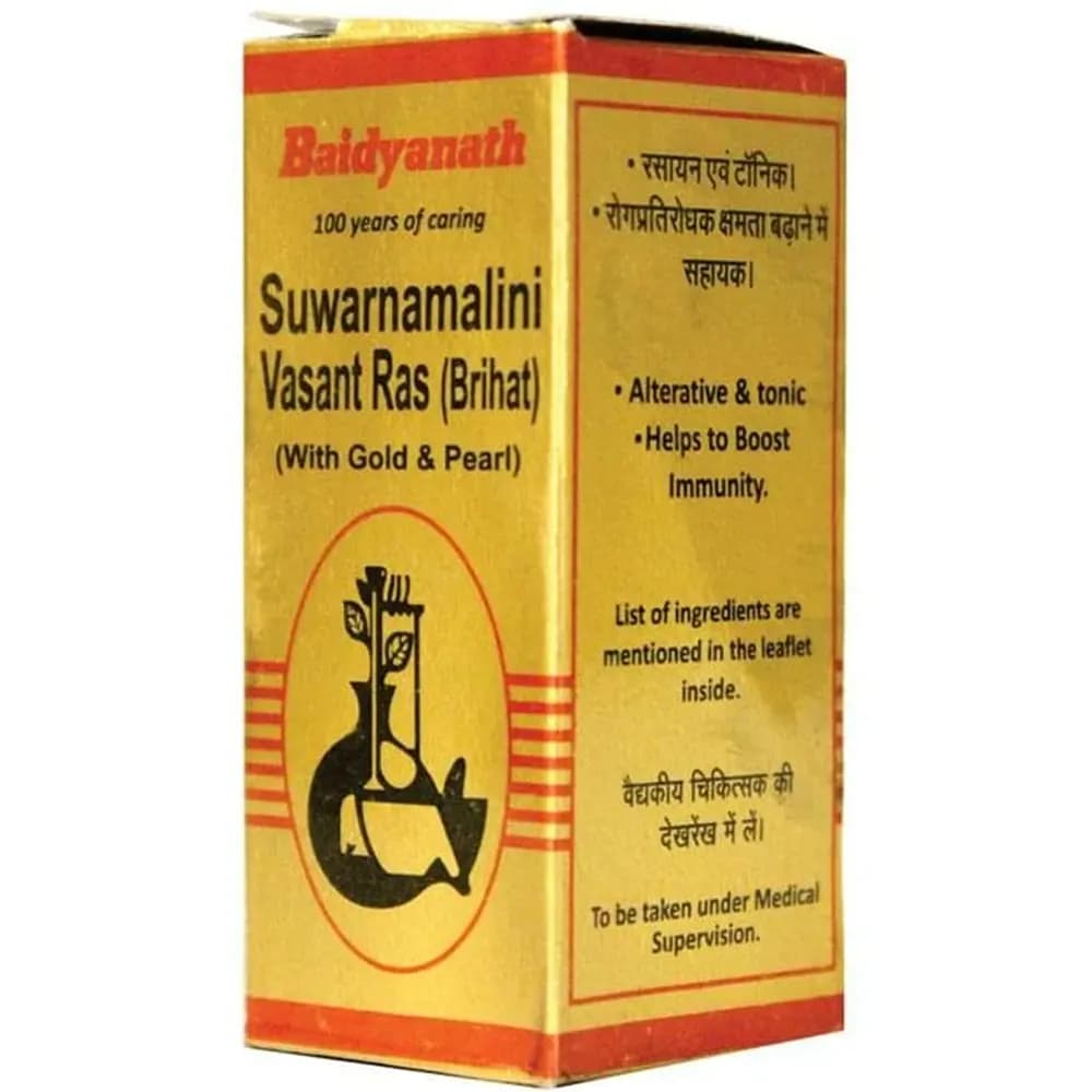 Baidyanath Suwarnamalini Vasant Ras (Brihat) Tablets main image