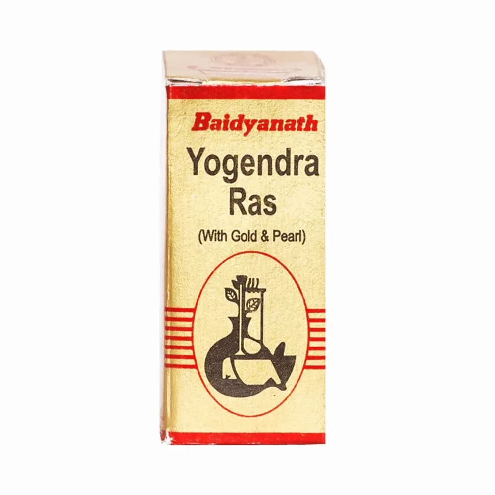 Baidyanath Yogendra Ras with Gold & Pearl 10 Tablets main image