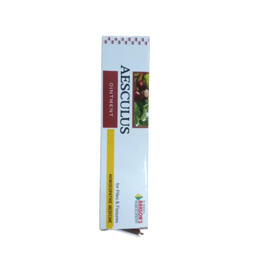 Bakson's Homeopathy Aesculus Ointment 25 g Main Image