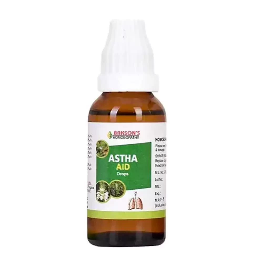 Bakson's Homeopathy Astha Aid Drop 30 ml Main Image
