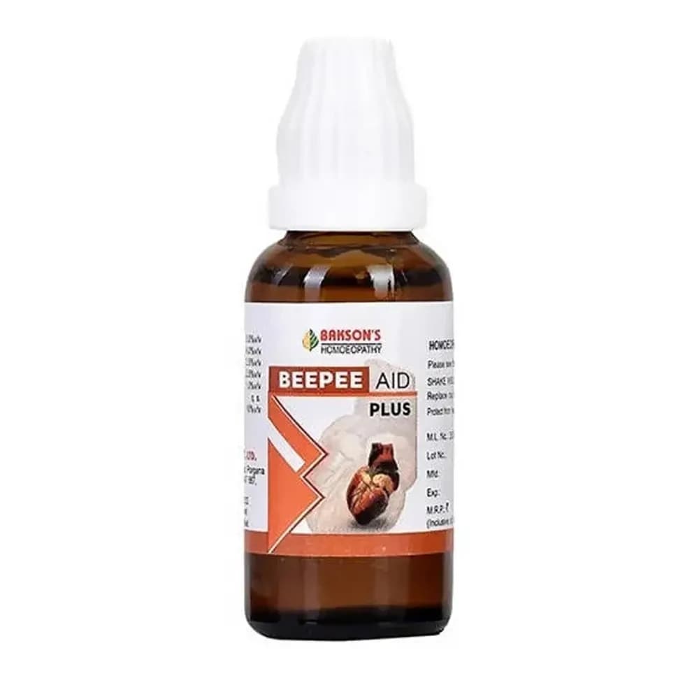 Bakson's Homeopathy Beepee Aid Plus Drops 30 ml Main Image