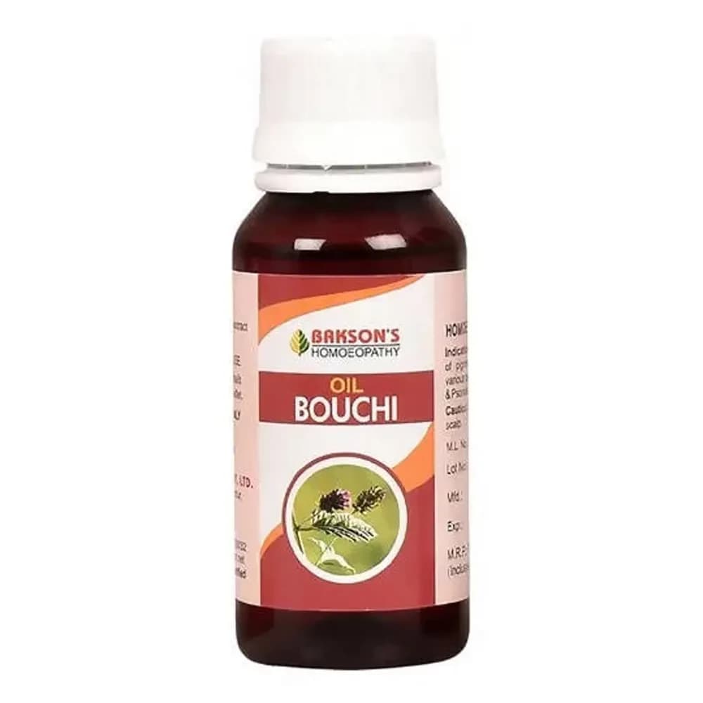 Bakson's Homeopathy Bouchi Oil 60 ml Main Image