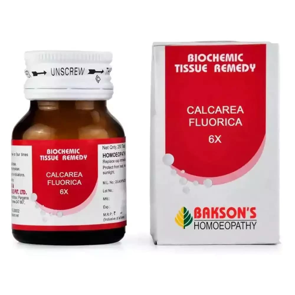 Bakson's Calcarea Fluorica Tablet 25 g 6X Main Image