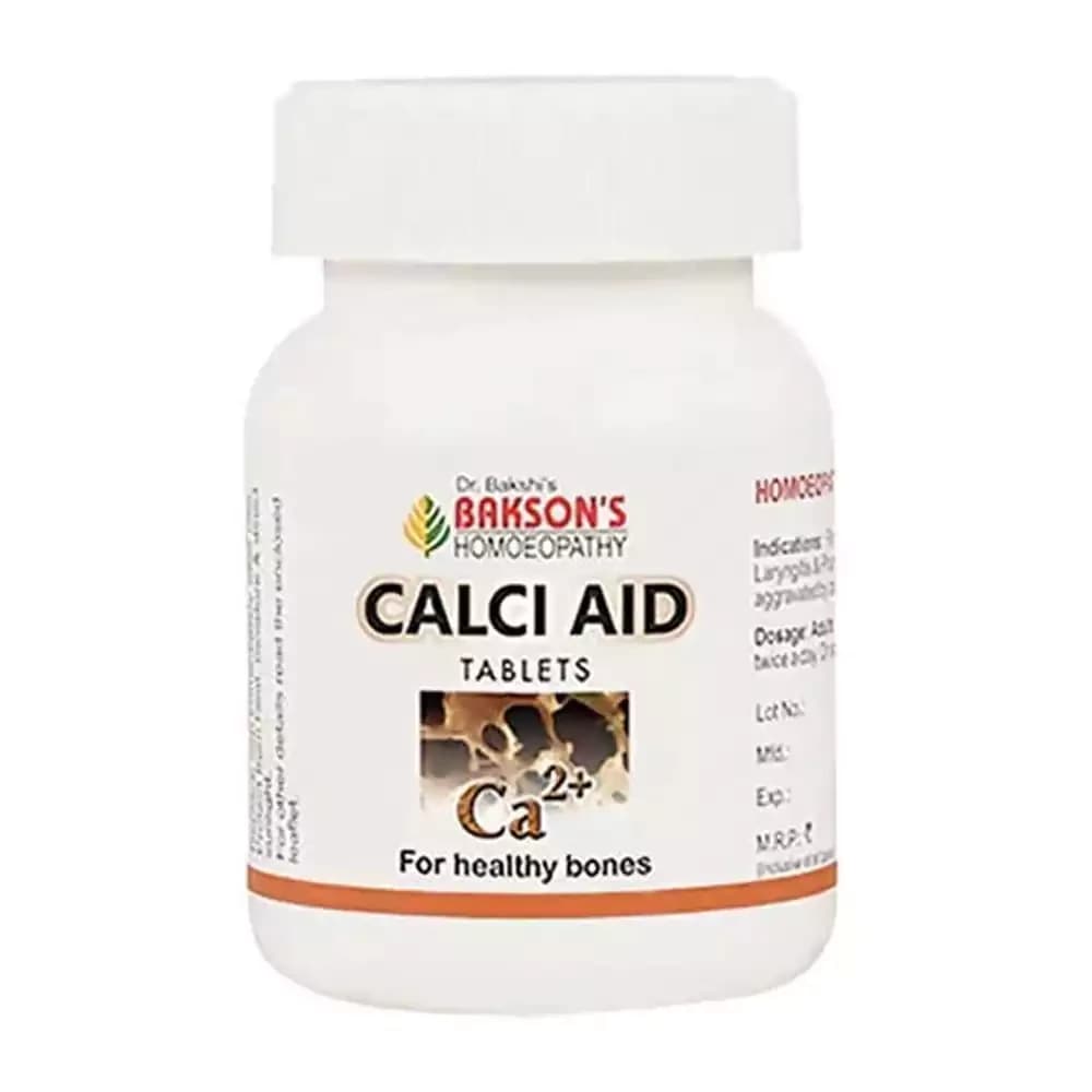 Bakson's Homeopathy Calci Aid Tablet 75 Tablet Main Image