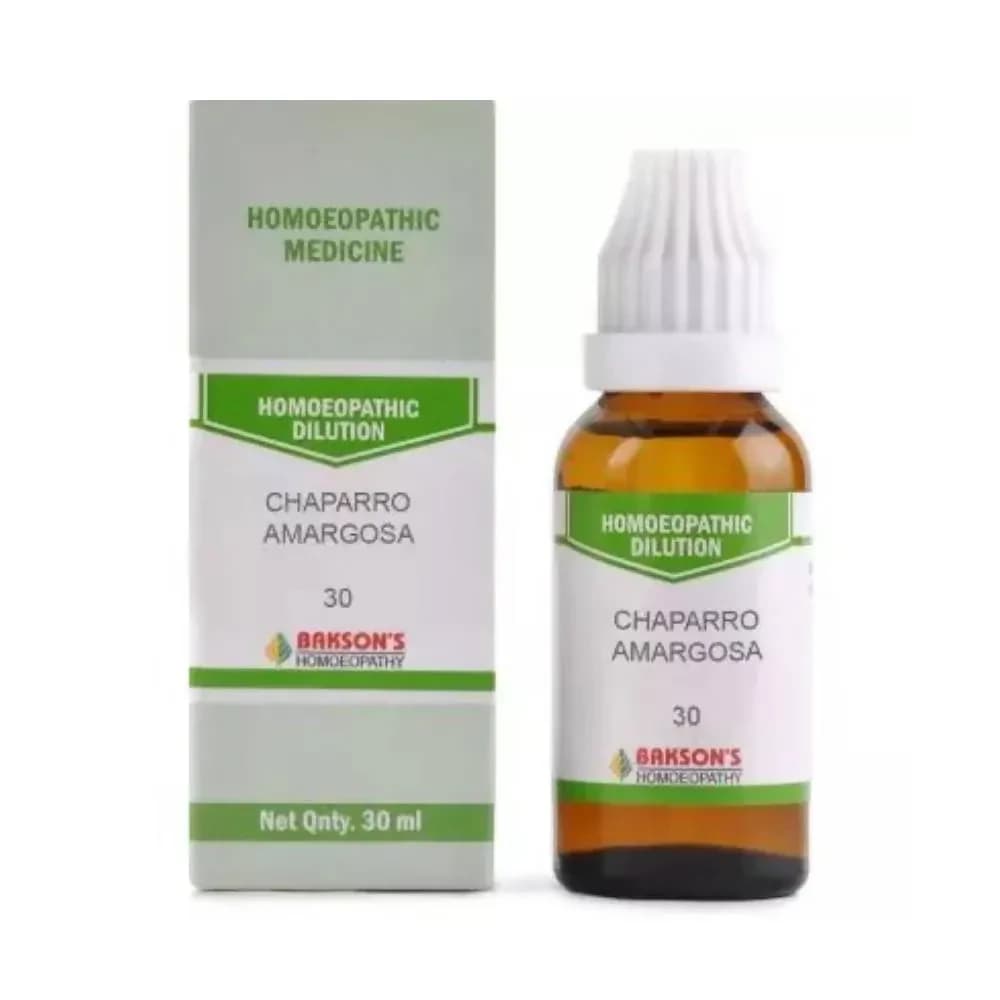 Bakson's Chaparro Amargosa Dilution 30 ml 30 CH Main Image