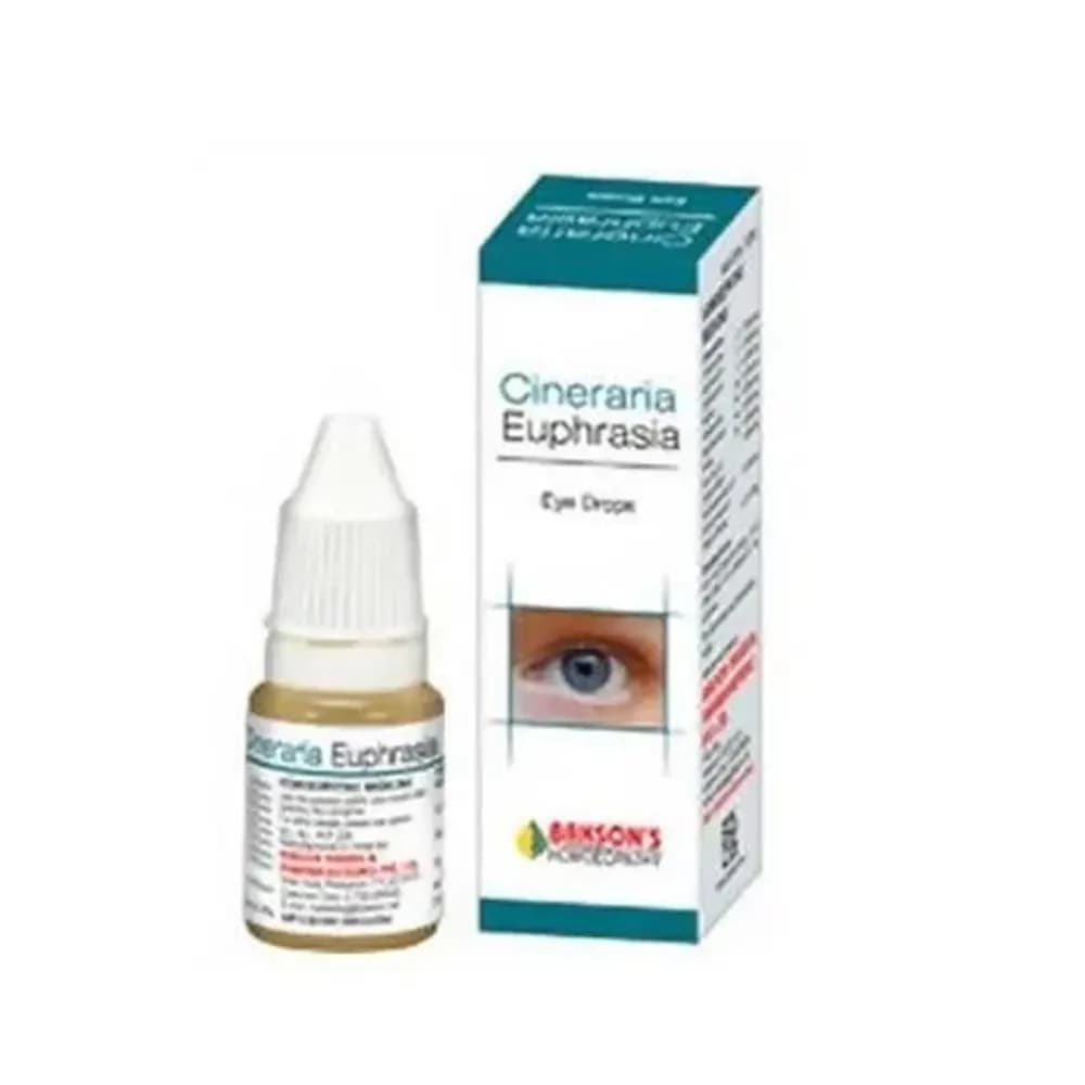 Bakson's Homeopathy Cineraria Euphrasia Eye Drops 10 ml Main Image