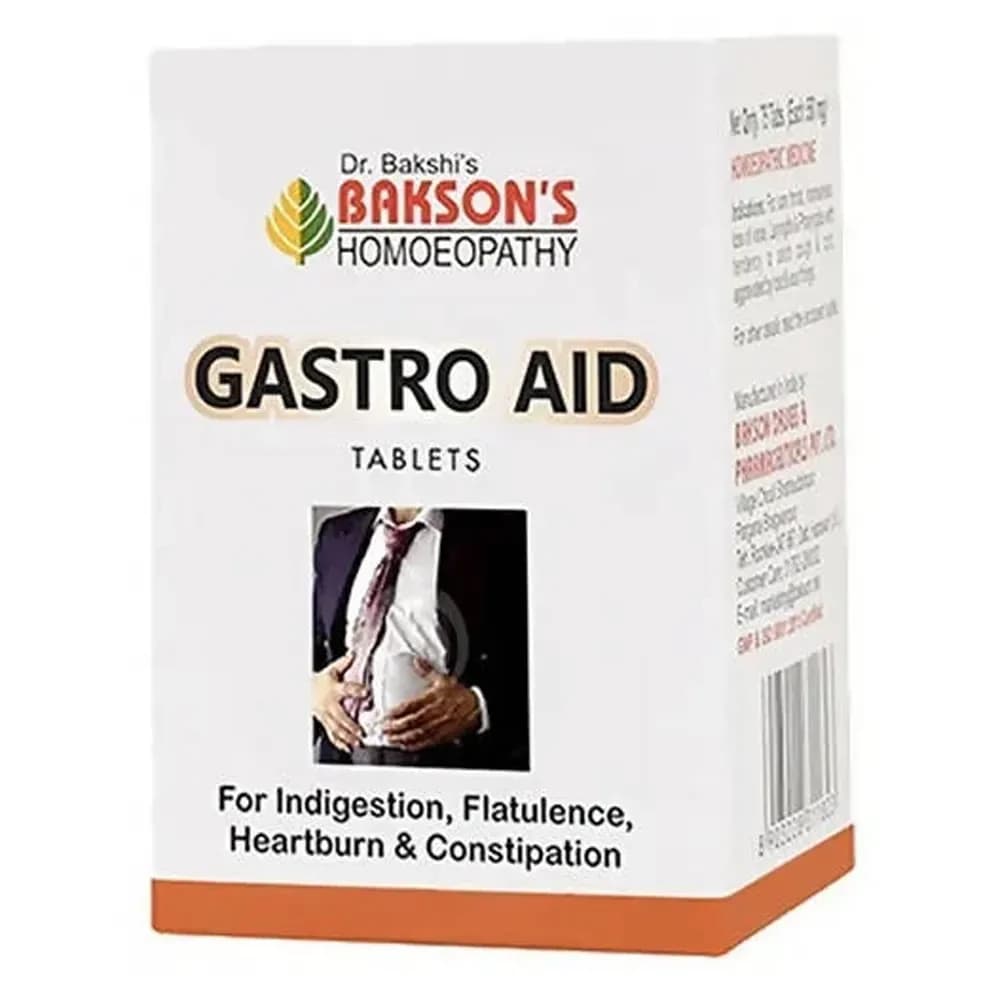 Bakson's Gastro Aid Tablet 75 Tablets Main Image