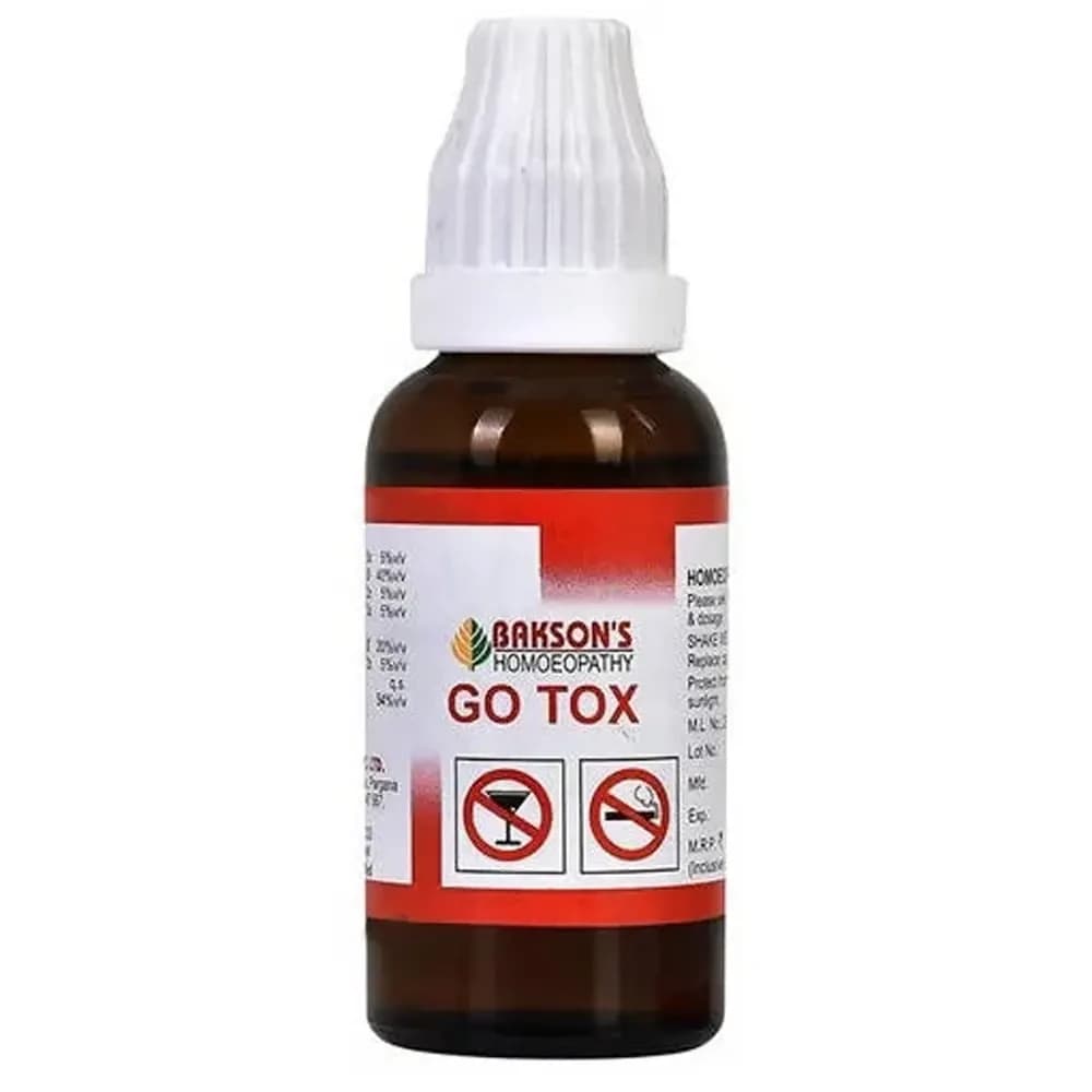 Bakson's Homeopathy Go Tox Drop 30 ml Main Image