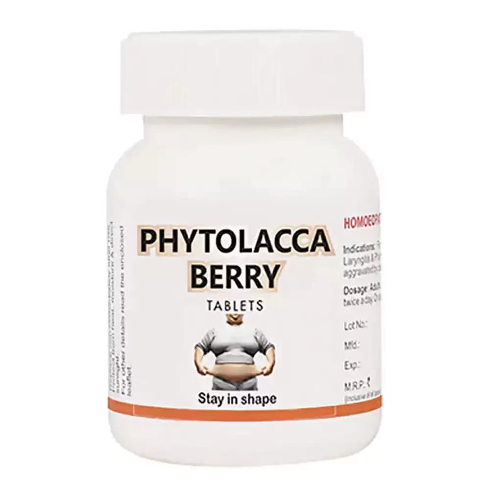 Bakson's Homeopathy Phytolacca Berry Tablets 75 Tablets Main Image