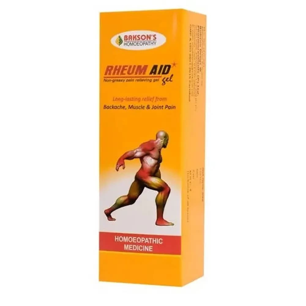 Bakson's Homeopathy Rheum Aid Gel 60 g Main Image