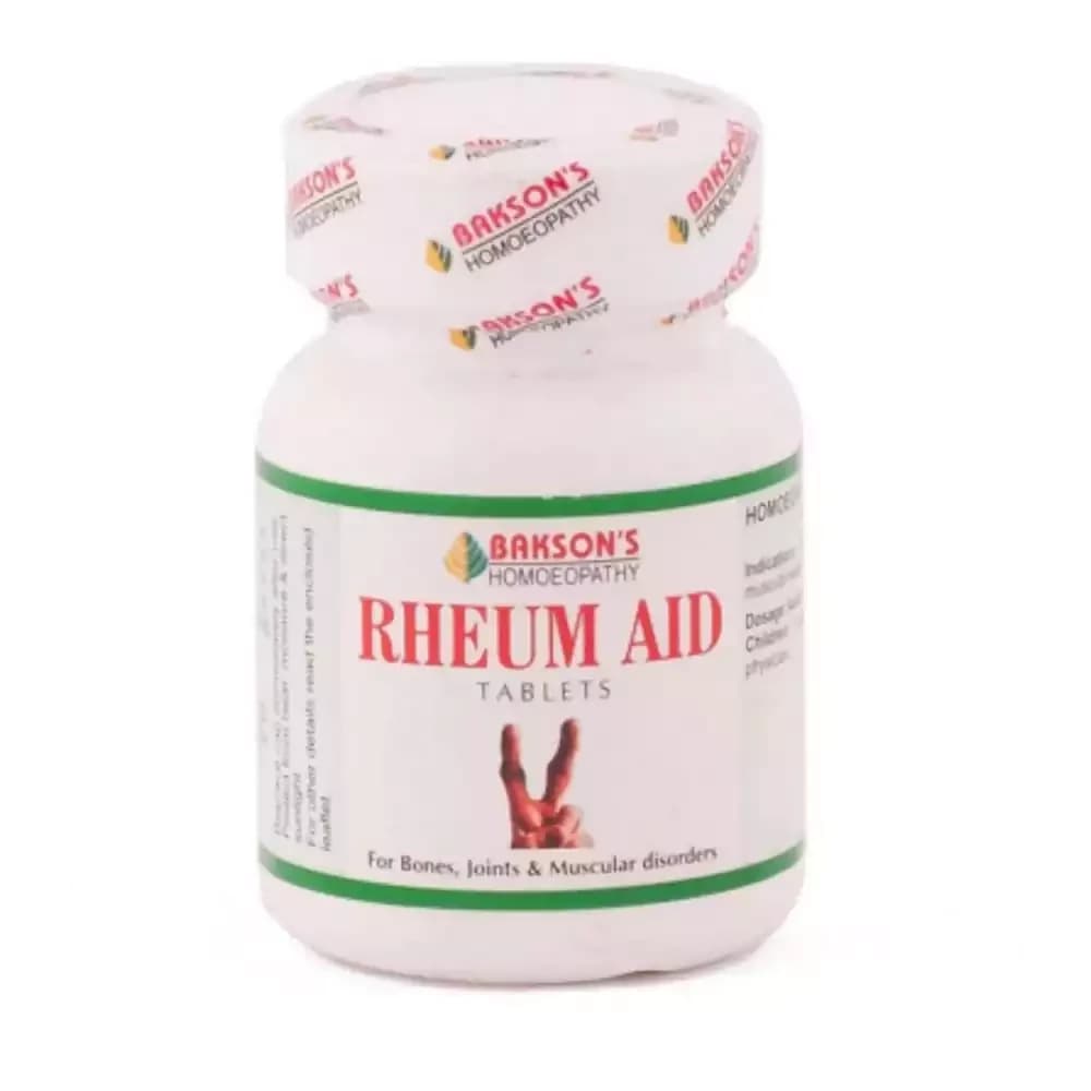 Bakson's Homeopathy Rheum Aid Tablet 75 Tablet Main Image