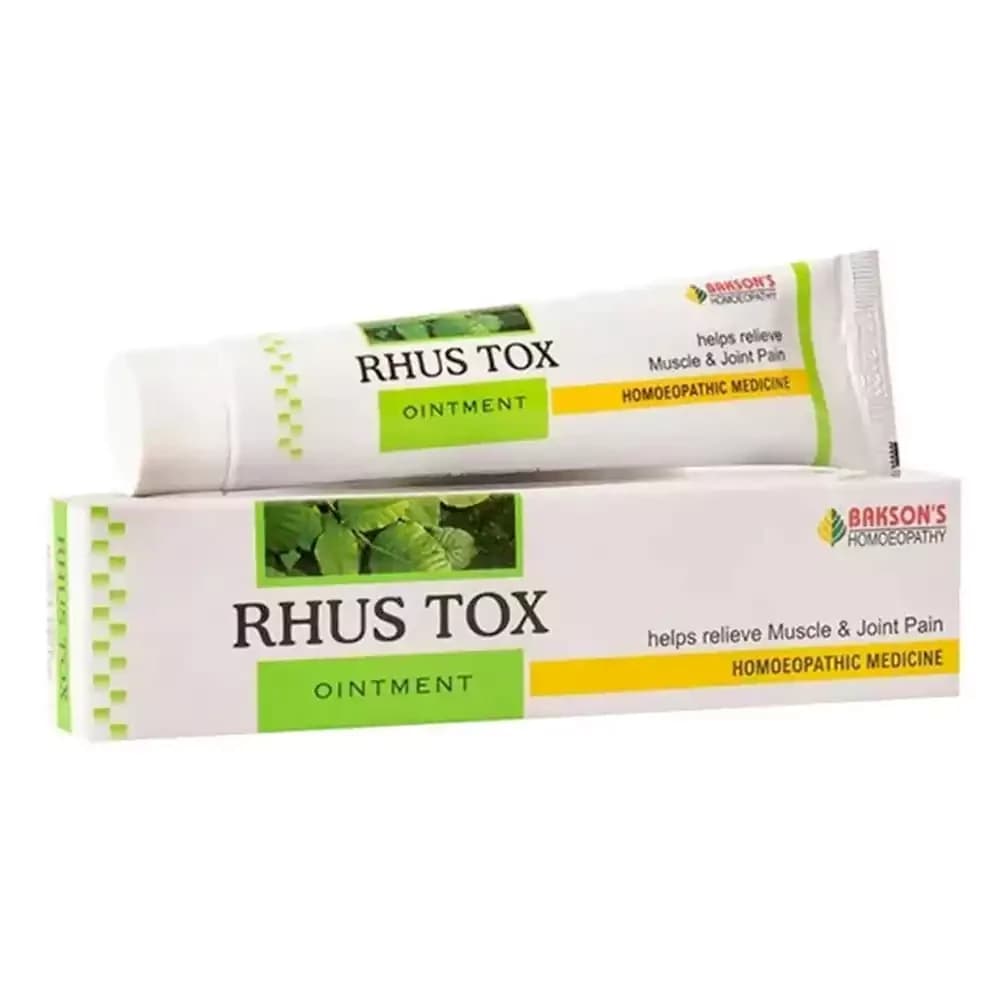Bakson's Homeopathy Rhus Tox Ointment 25 g Main Image
