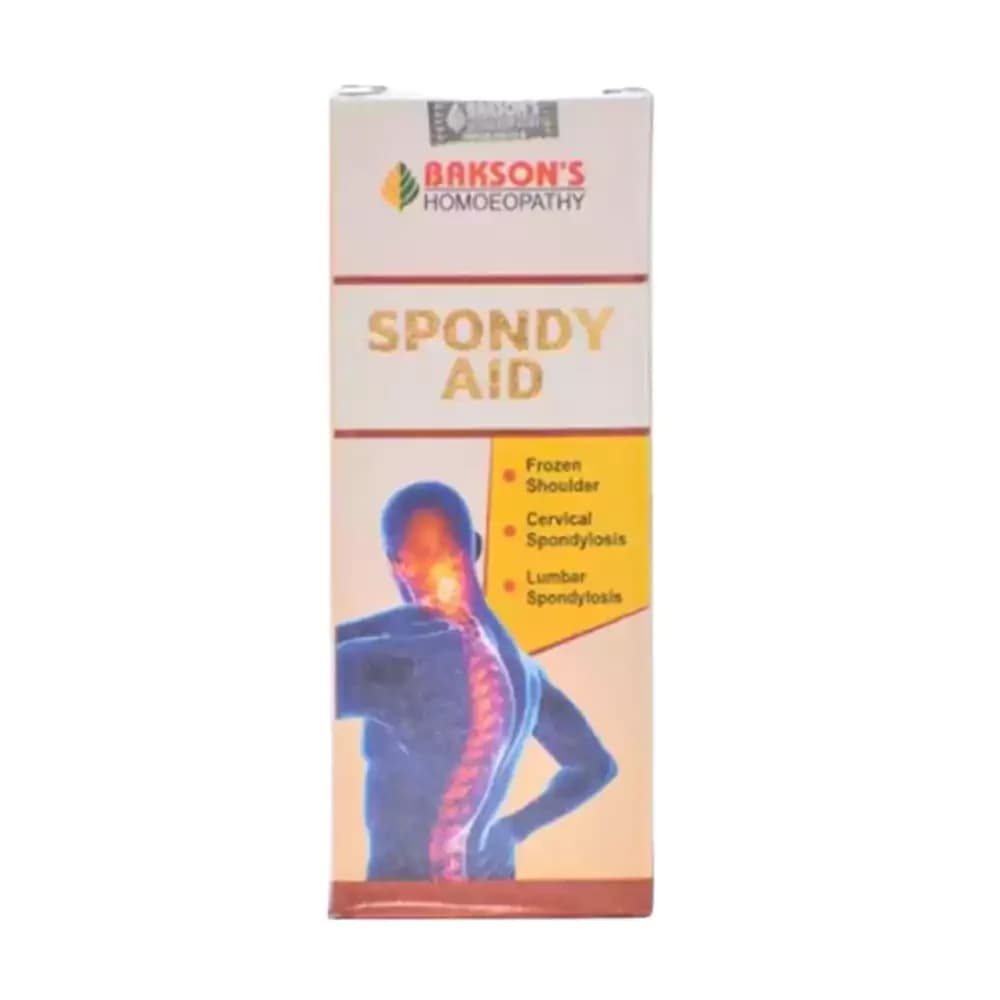 Bakson's Homeopathy Spondy Aid Drop 30 ml Main Image