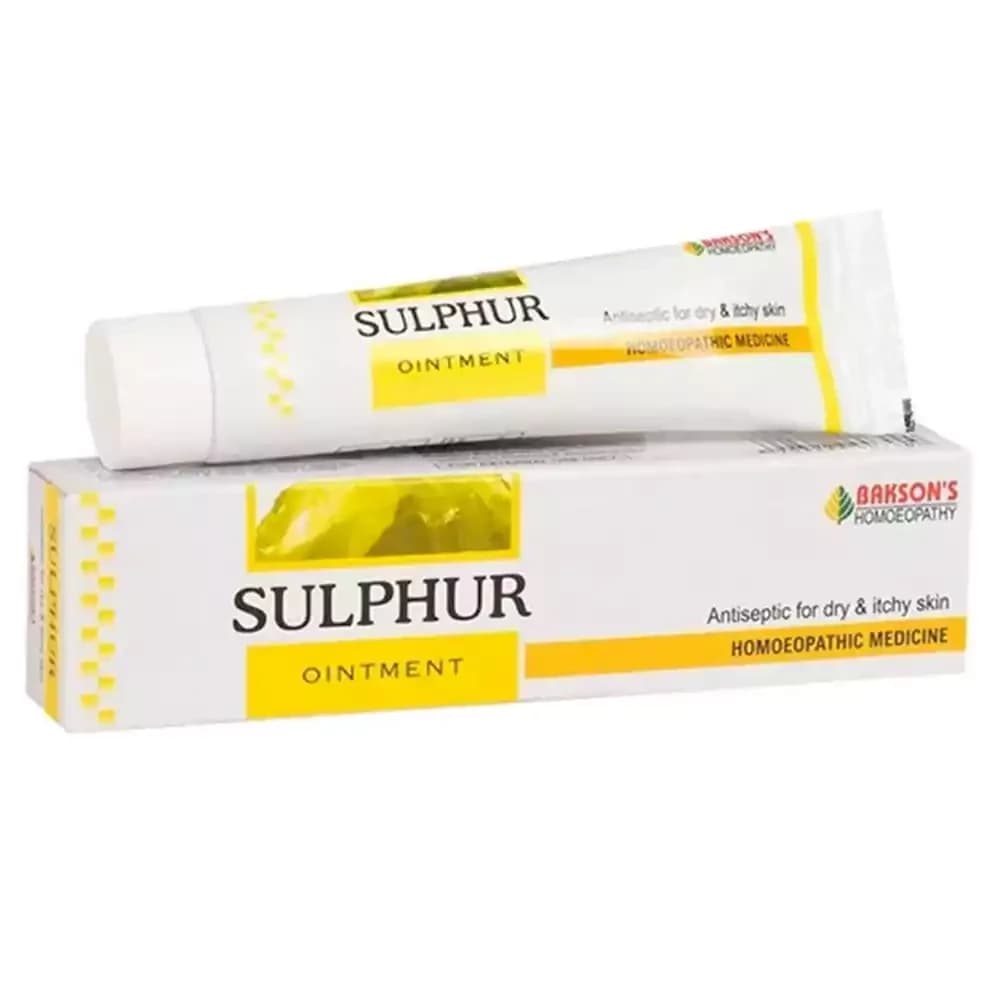 Bakson's Homeopathy Sulphur Ointment 25 g Main Image