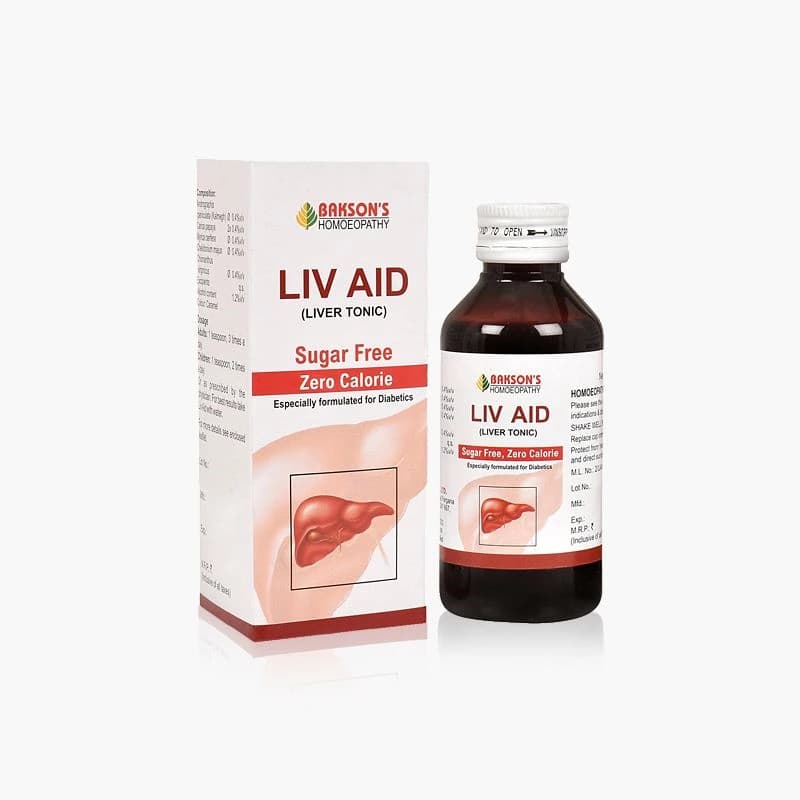 Bakson's Liv Aid Liver Tonic Sugar Free 115 ml Main Image