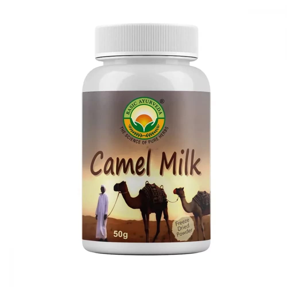 Basic Ayurveda Camel Milk Powder 50 g bottle
