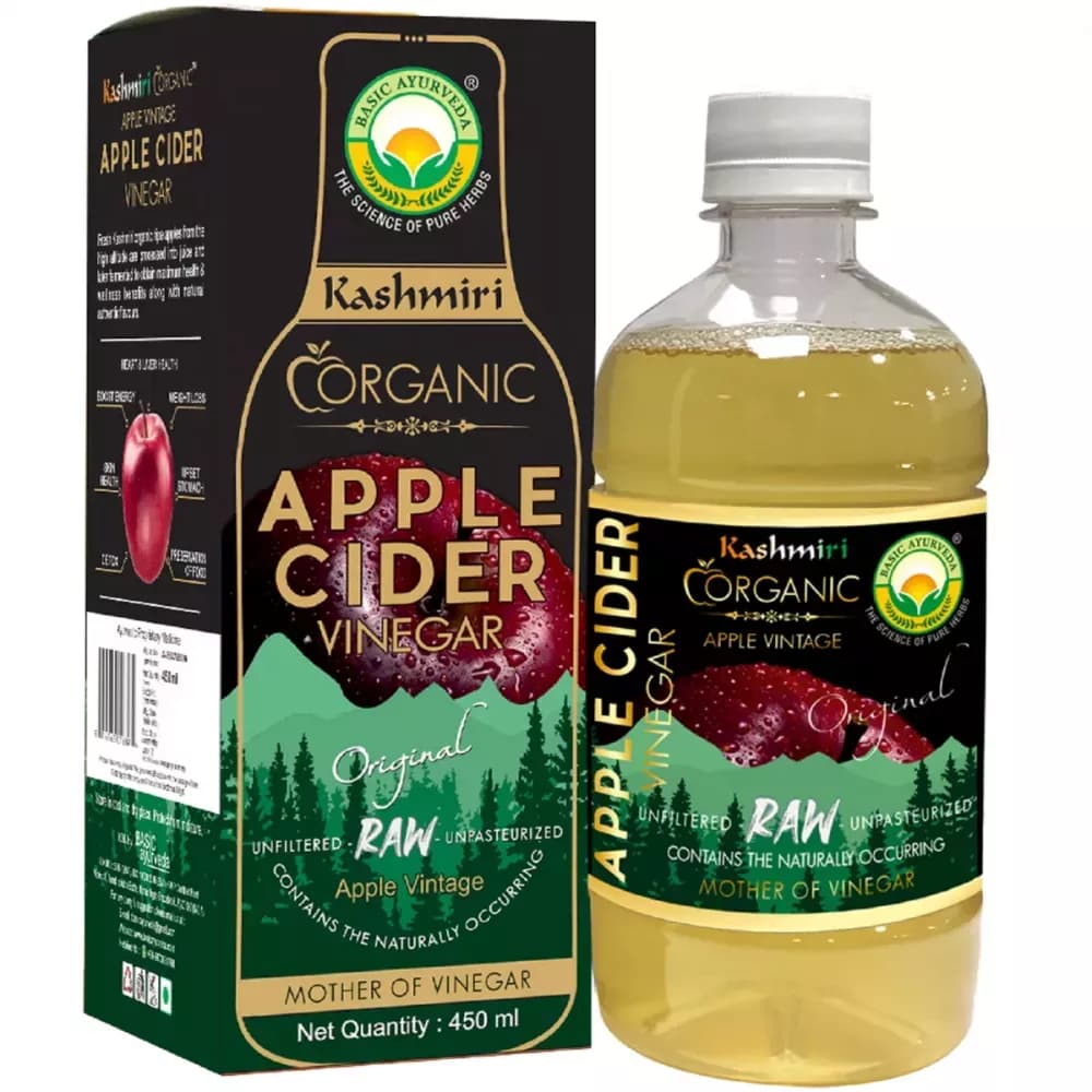 Basic Ayurveda Organic Apple Cider Vinegar 450 ml main image