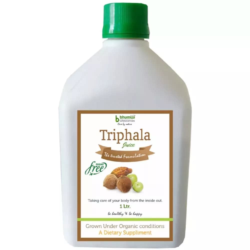 Bhumija Triphala (Amla Baheda & Harad) Juice (Sugar Free) 1 L Main Image