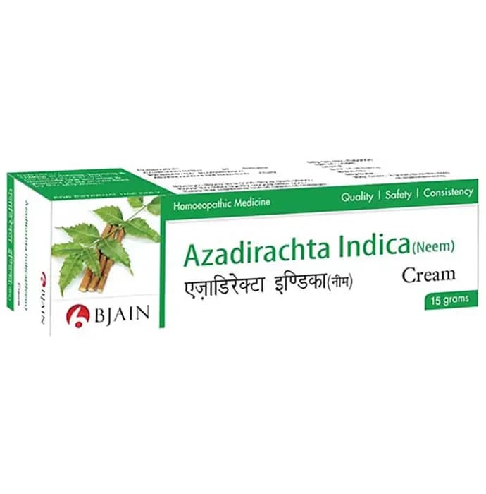 Bjain Homeopathy Azadirachta Indica (Neem) Cream 15 g Main Image