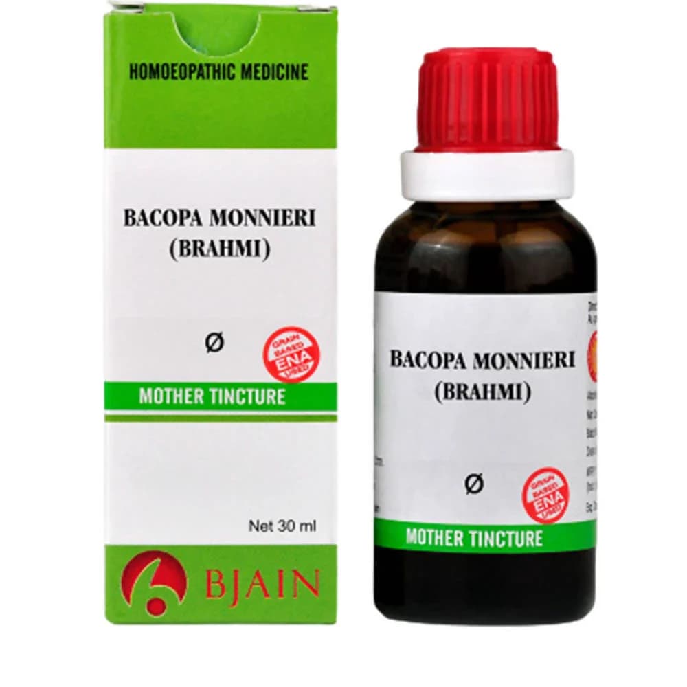 Bjain Bacopa Monnieri Mother Tincture Q 30 ml Main Image
