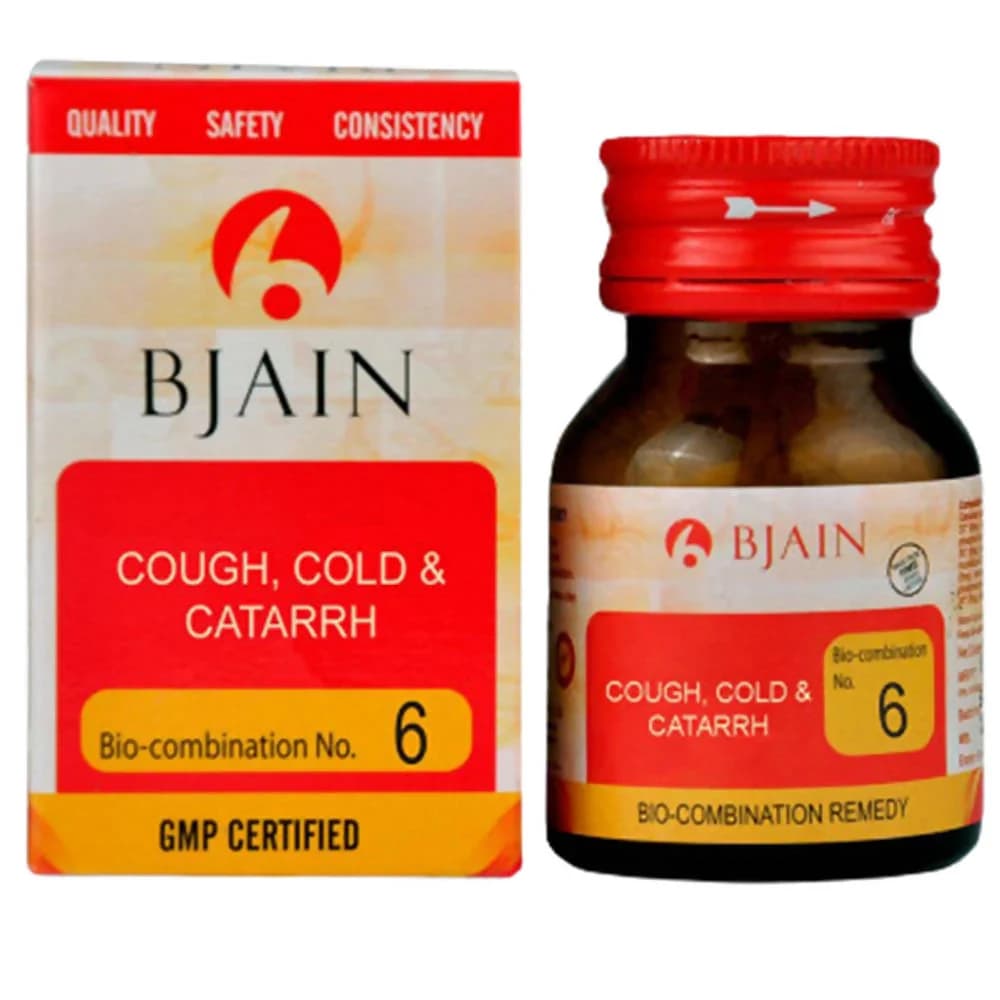 Bjain Homeopathy Bio Combination No.6 Tablet 25 g Main Image