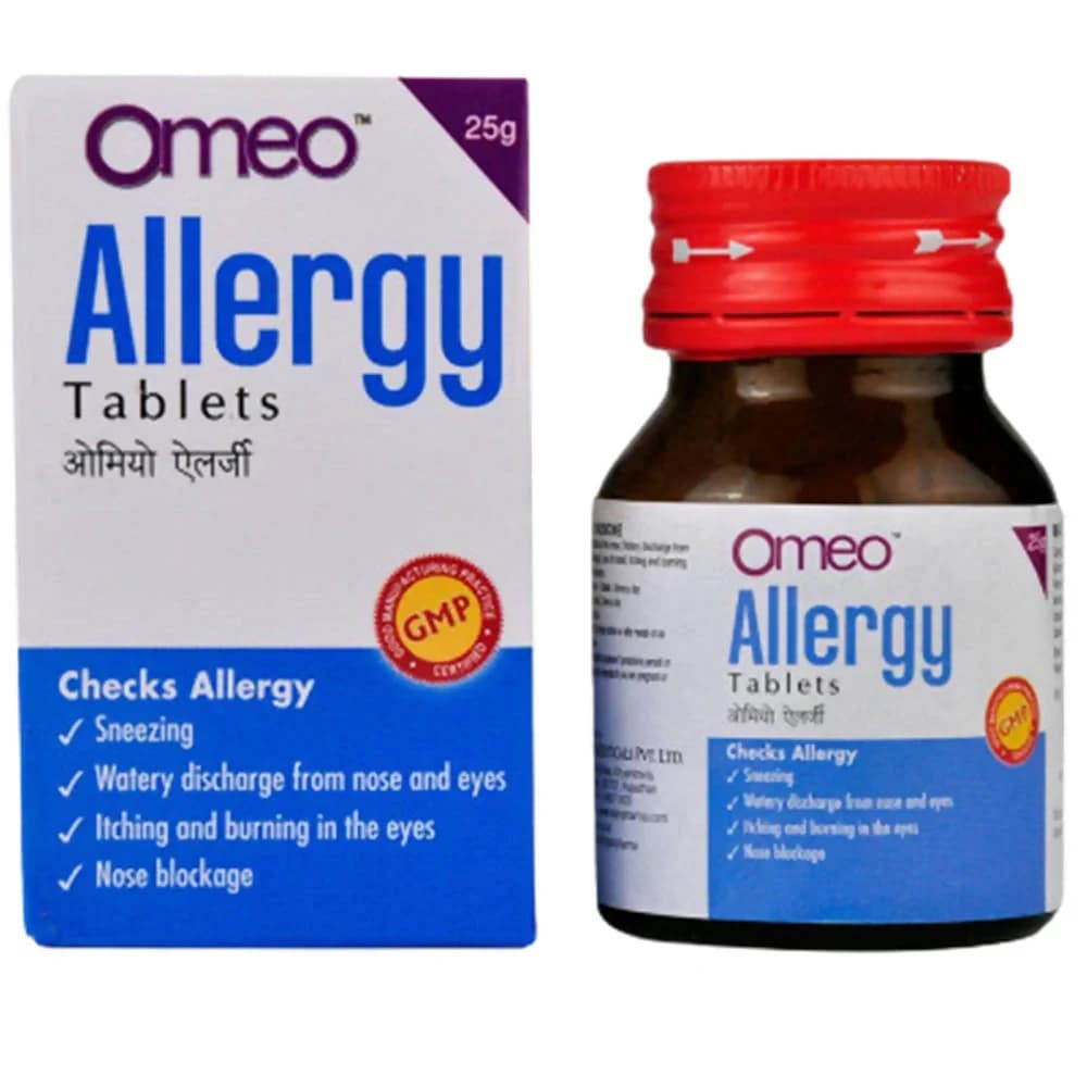 Bjain Homeopathy Omeo Allergy Tablet 25 g Main Image