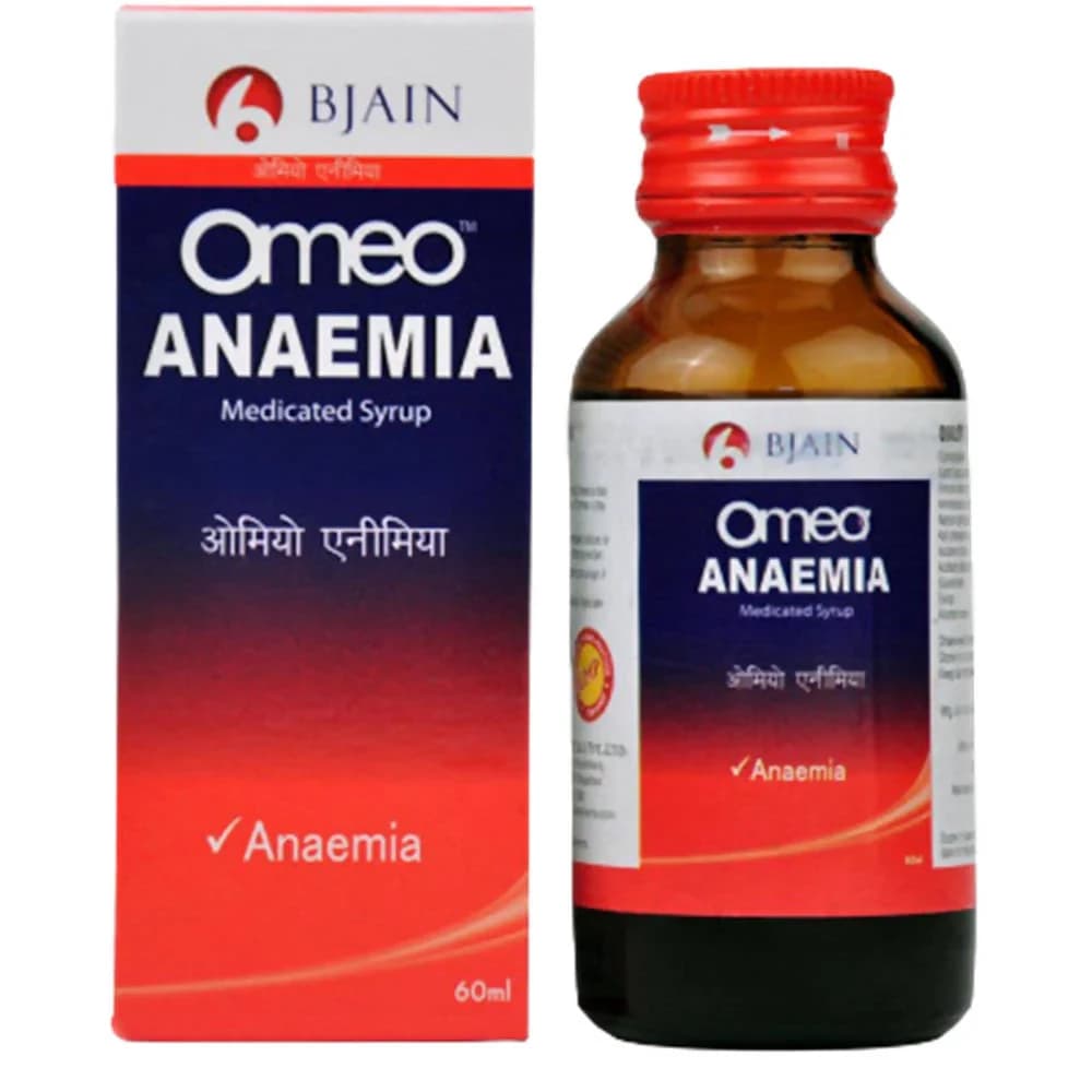 Bjain Omeo Anaemia Syrup 60 ml Main Image