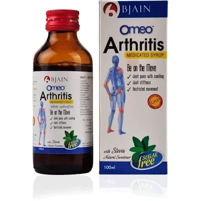 Bjain Homeopathy Omeo Arthritis Sugar Free Syrup 100 ml Main Image