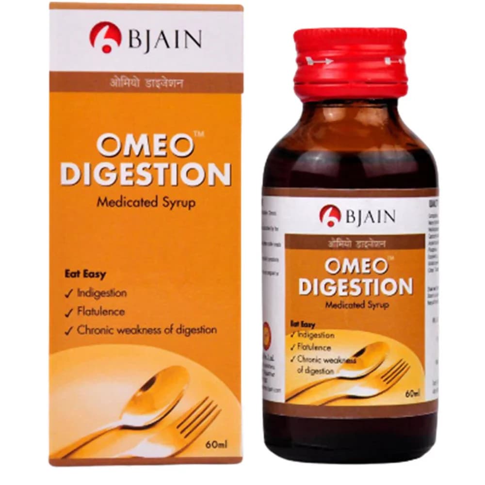Bjain Homeopathy Omeo Digestion syrup 60 ml Main Image
