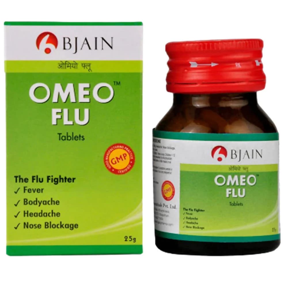Bjain Omeo Flu Tablet 25 g Main Image