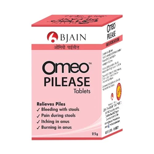 Bjain Homeopathy Omeo Pilease Tablets 25 g Main Image