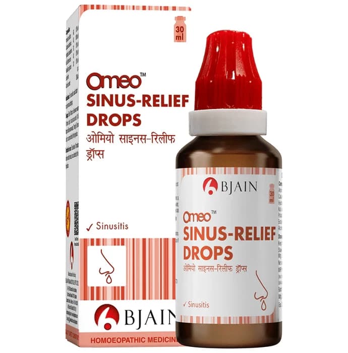 Bjain Homeopathy Omeo Sinus-Relief Drops 30 ml Main Image
