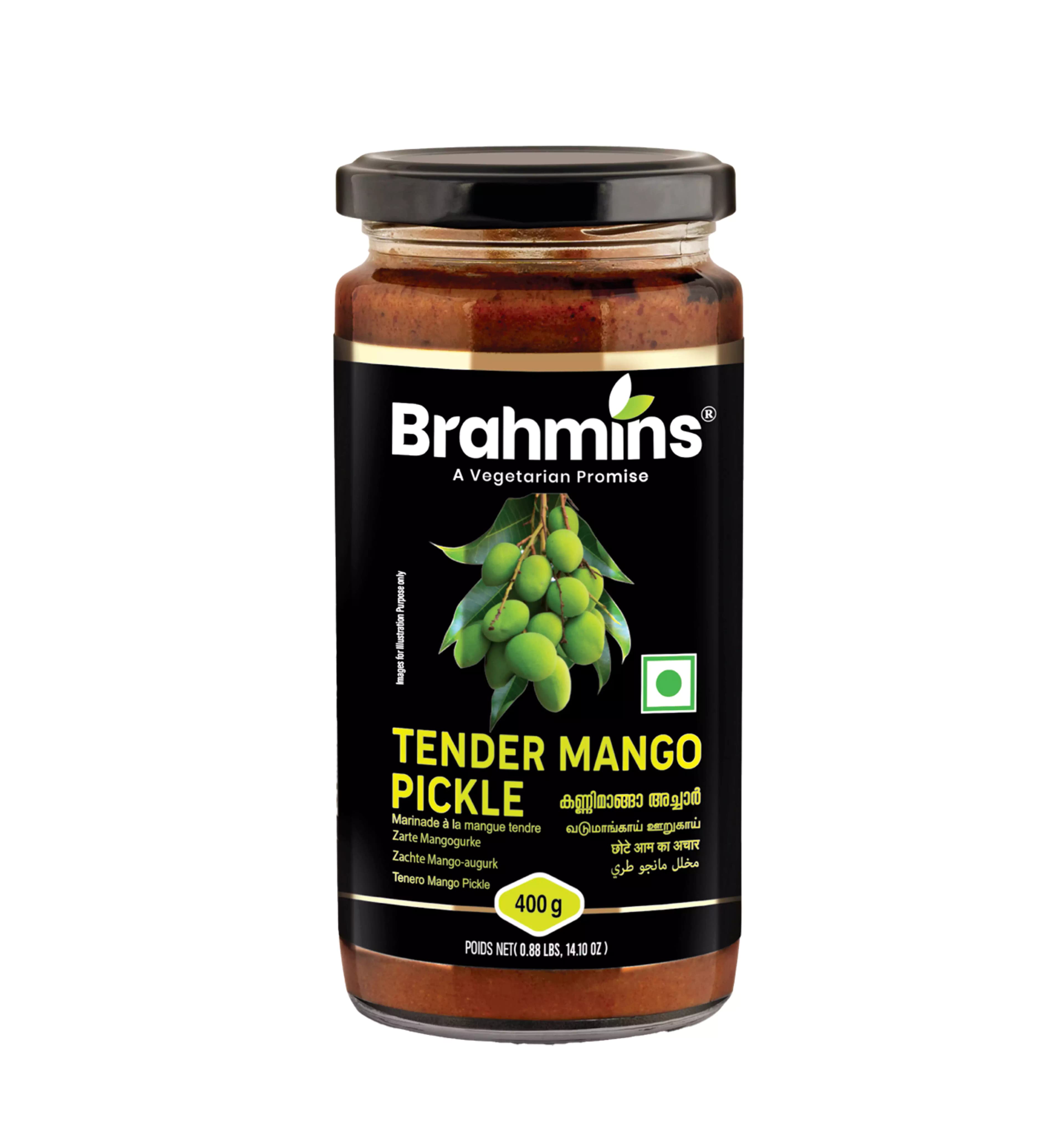 Brahmins Tender Mango Pickle 400 G ShopIndianProductsa