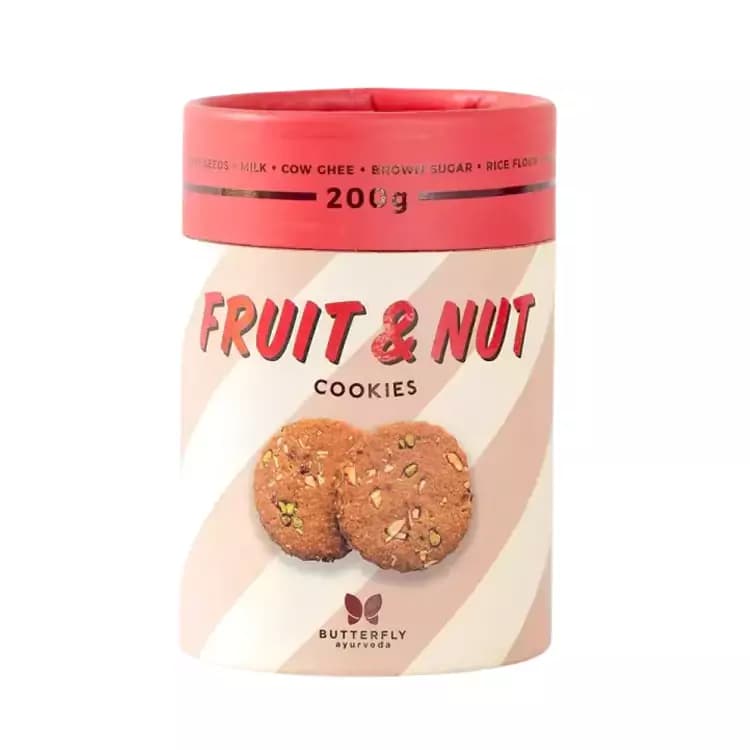 Butterfly Ayurveda Fruit & Nut Cookies